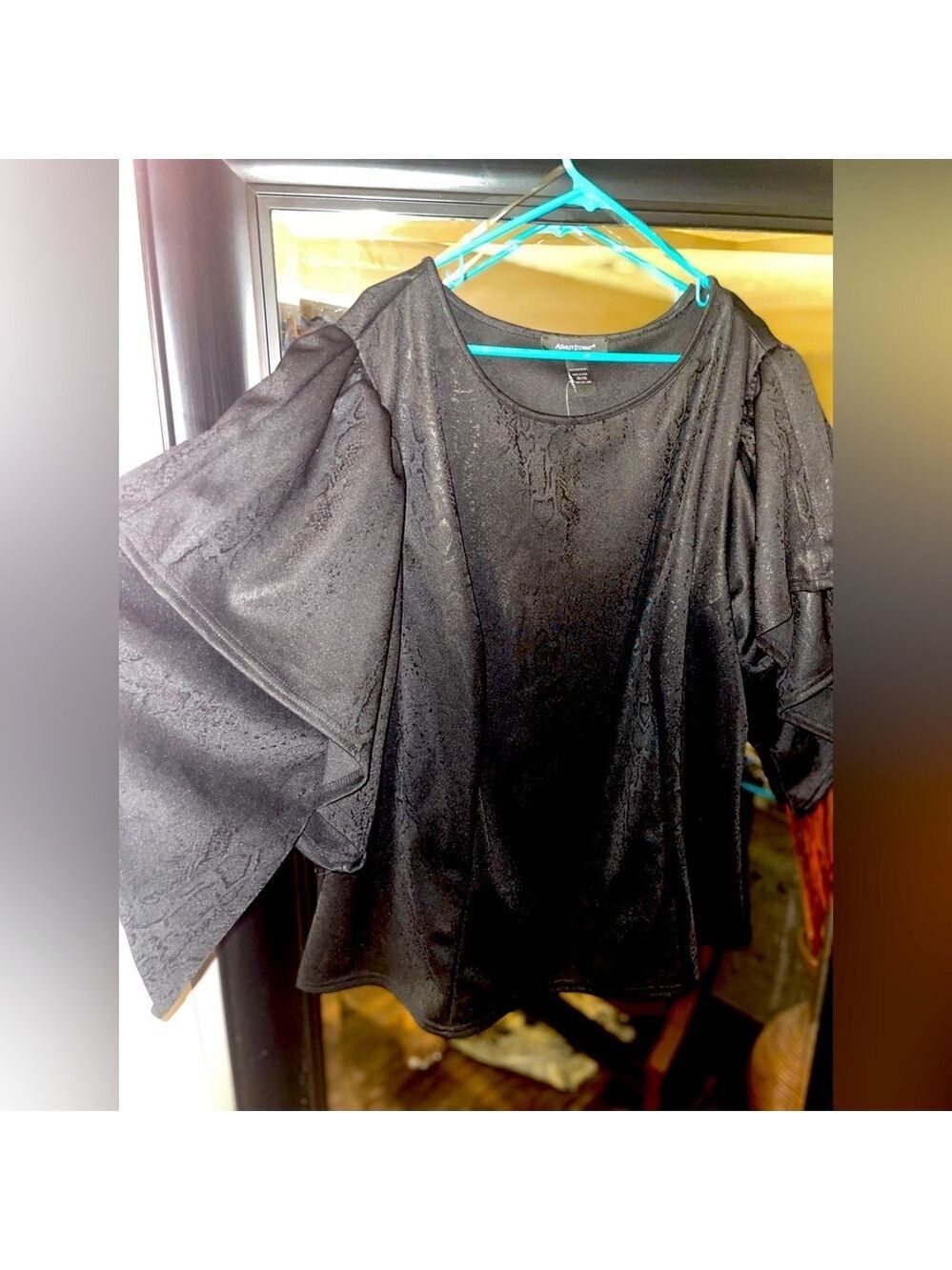 Ashely Stewart Black Blouse